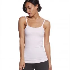 Hard Tail Scoop Back Yoga Tank Top With Bra Blush