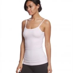 Hard Tail Scoop Back Yoga Tank Top With Bra Blush