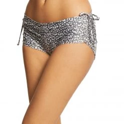 Onzie Side String Yoga Shorts Sandy Cat CLOTHING