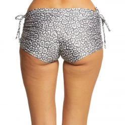 Onzie Side String Yoga Shorts Sandy Cat CLOTHING