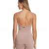 Hard Tail Scoop Back Yoga Tank Top With Bra Mauve CLOTHING