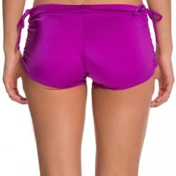 Onzie Side String Yoga Shorts Magenta