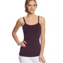 CLOTHING Hard Tail Scoop Back Yoga Tank Top With Bra Concord