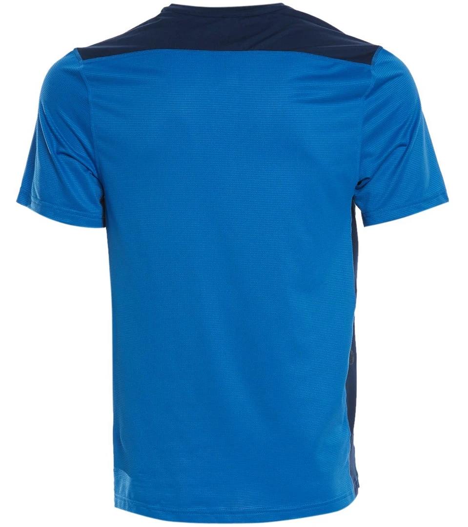 CLOTHING Manduka Men's Minimalist 2.0 Tee True Blue 4 CLOTHING Manduka Men's Minimalist 2.0 Tee True Blue