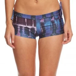 Onzie Side String Yoga Shorts Late Night