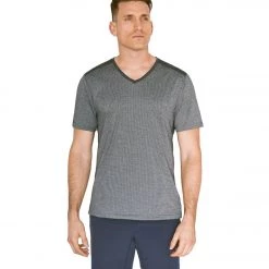 CLOTHING Manduka Men's Minimalist 2.0 Tee Dark Grey Heather