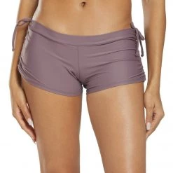 Onzie Side String Yoga Shorts Purple Haze CLOTHING