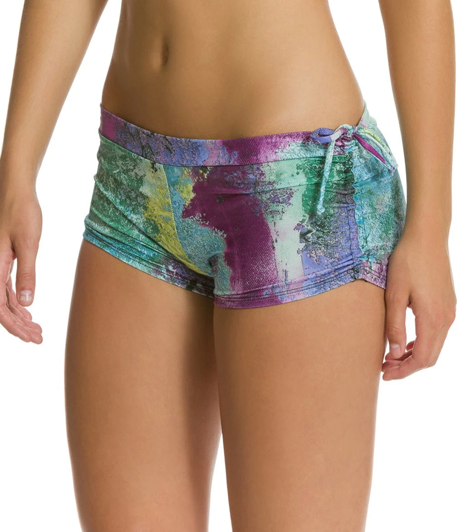 CLOTHING Onzie Side String Yoga Shorts Meadow 4 CLOTHING Onzie Side String Yoga Shorts Meadow