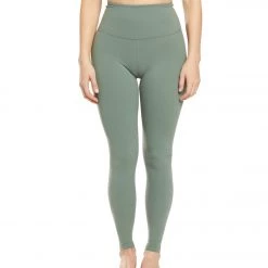 Beyond Yoga Take Me Higher Long Yoga Leggings Aloha Green CLOTHING