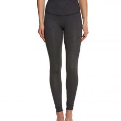 Beyond Yoga Take Me Higher Long Yoga Leggings Heather Gray CLOTHING