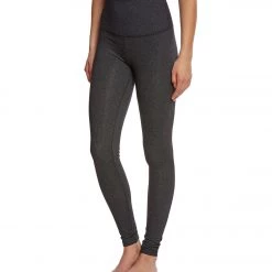 Beyond Yoga Take Me Higher Long Yoga Leggings Heather Gray CLOTHING