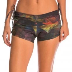 CLOTHING Onzie Side String Yoga Shorts Rouge