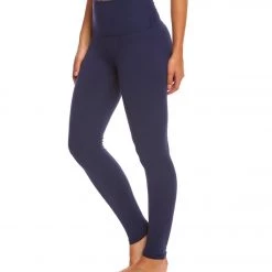 Beyond Yoga Take Me Higher Long Yoga Leggings Valor Navy CLOTHING