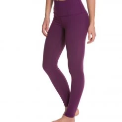 Beyond Yoga Take Me Higher Long Yoga Leggings Wild Plum