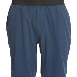PrAna Men's Super Mojo Yoga Shorts Equinox Blue CLOTHING
