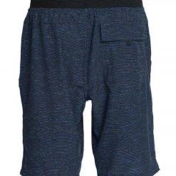 PrAna Men's Super Mojo Yoga Shorts Blue Trek CLOTHING