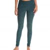 CLOTHING Beyond Yoga Spacedye High Waisted Long Yoga Leggings Black/Arctic Teal