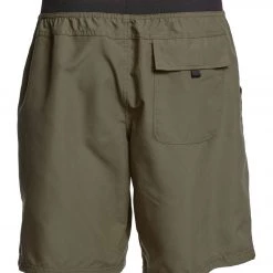 PrAna Men's Super Mojo Yoga Shorts Dark Olive CLOTHING 9 PrAna Men's Super Mojo Yoga Shorts Dark Olive CLOTHING