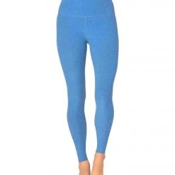 Beyond Yoga Spacedye High Waisted Long Yoga Leggings Victory Blue/Blue Suede CLOTHING