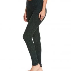 Beyond Yoga Spacedye High Waisted Long Yoga Leggings Black-Evergreen