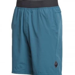 PrAna Men's Super Mojo Yoga Shorts Deep Balsam