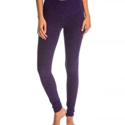 CLOTHING Beyond Yoga Spacedye High Waisted Long Yoga Leggings Black/Deep Iris