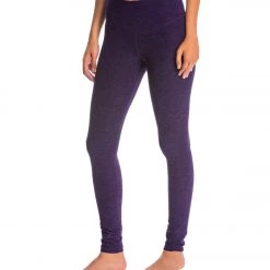CLOTHING Beyond Yoga Spacedye High Waisted Long Yoga Leggings Black/Deep Iris