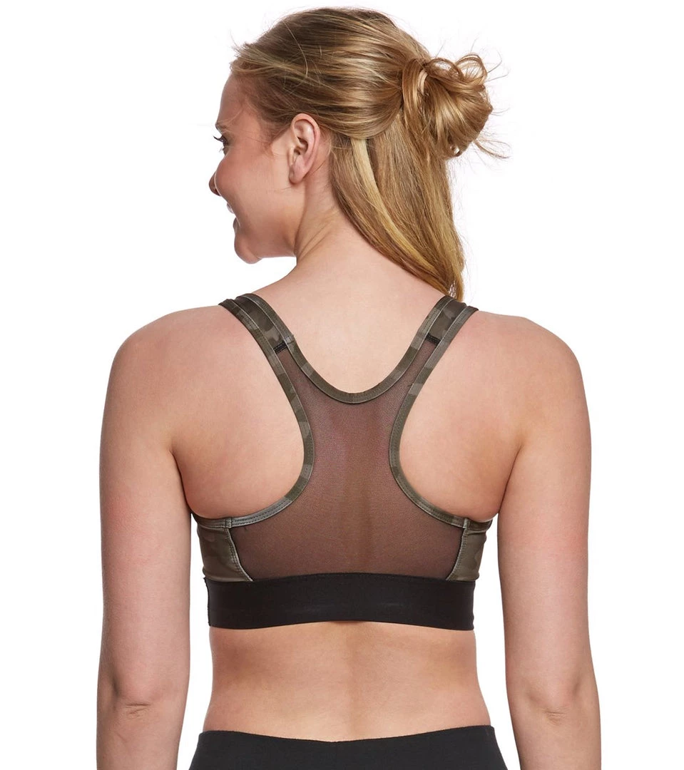 Onzie Elastic Band Yoga Sports Bra Moss Camo CLOTHING 5 Onzie Elastic Band Yoga Sports Bra Moss Camo CLOTHING