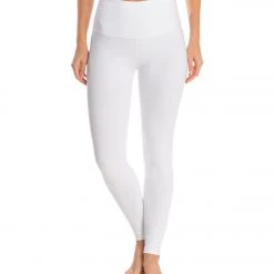 Beyond Yoga Take Me Higher Long Yoga Leggings White