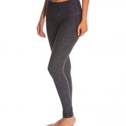 Beyond Yoga Spacedye High Waisted Long Yoga Leggings Black-Steel CLOTHING