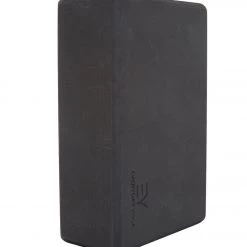 YOGA MATS & PROPS Everyday Yoga 3 Inch Foam Yoga Block Black
