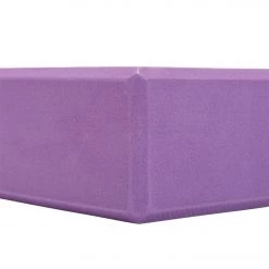 YOGA MATS & PROPS Everyday Yoga 3 Inch Foam Yoga Block Plum