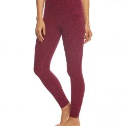 Beyond Yoga Spacedye High Waisted Long Yoga Leggings Black-Plumberry