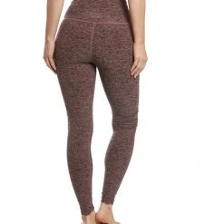 Beyond Yoga Spacedye High Waisted Long Yoga Leggings Black/Pink Lei