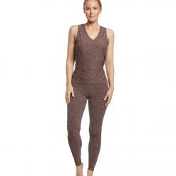 Beyond Yoga Spacedye High Waisted Long Yoga Leggings Black/Pink Lei