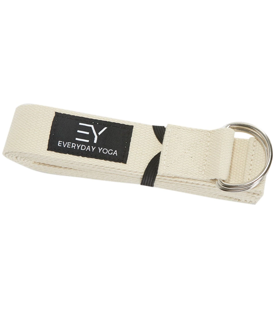 Everyday Yoga 10 Foot Yoga Strap D-Ring Natural 5 Everyday Yoga 10 Foot Yoga Strap D-Ring Natural