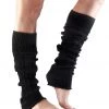 CLOTHING Toesox Knee High Leg Warmers Black