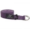 YOGA MATS & PROPS Everyday Yoga 10 Foot Yoga Strap D-Ring Plum