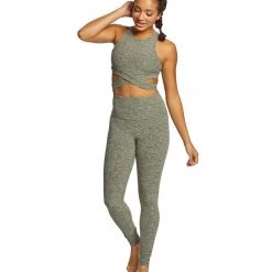 CLOTHING Beyond Yoga Spacedye High Waisted Long Yoga Leggings Jungle Palm Rainwash