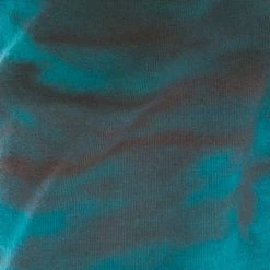 CLOTHING Hard Tail Rolldown Bootleg Cotton Flare Pant Burgundy/Teal Rainbow Horizon