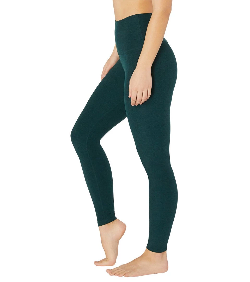Beyond Yoga Spacedye High Waisted Long Yoga Leggings Hunter Green/Nocturnal Navy 4 Beyond Yoga Spacedye High Waisted Long Yoga Leggings Hunter Green/Nocturnal Navy