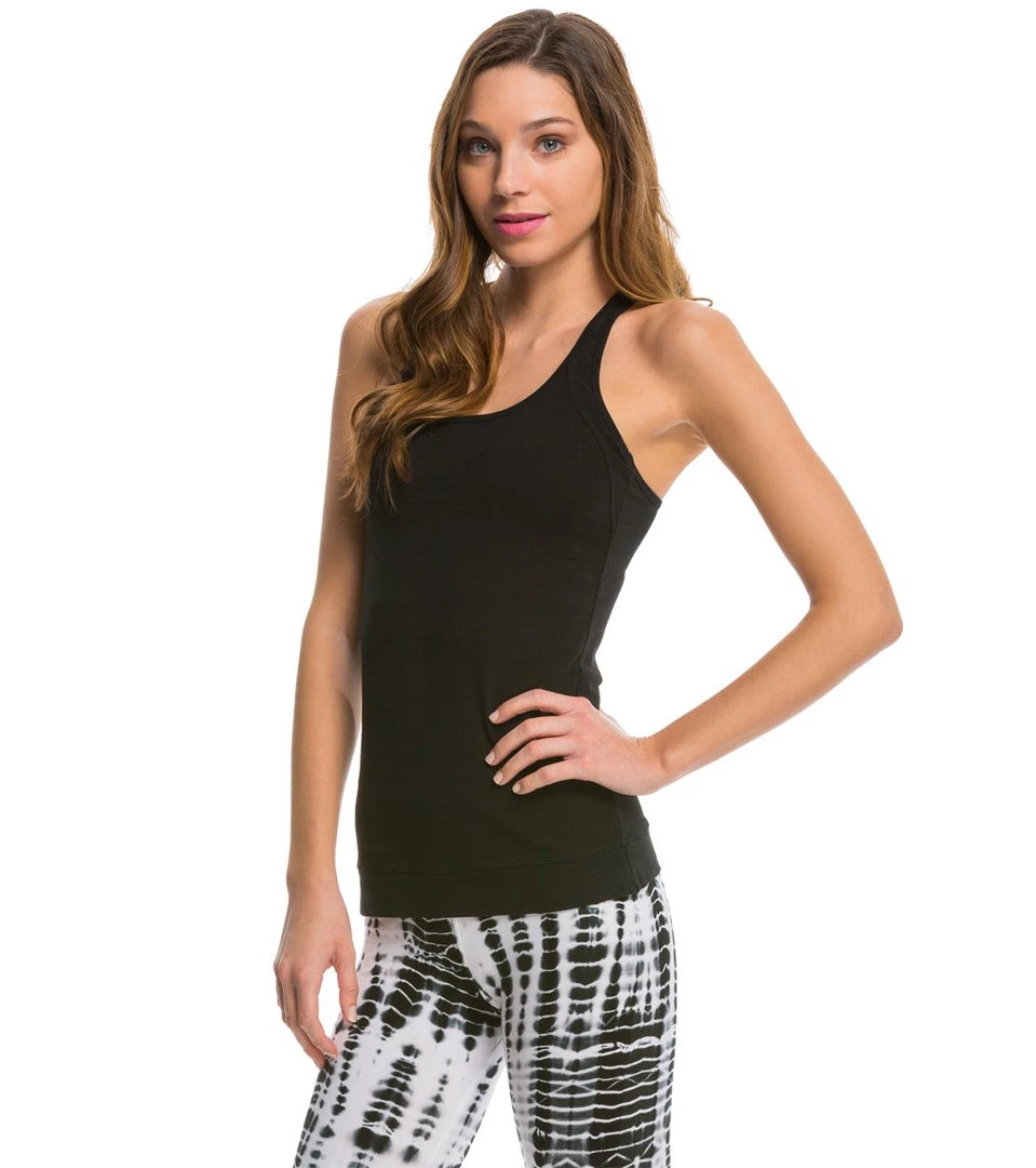 CLOTHING Hard Tail Tear Drop Yoga Tank Top Black 5 CLOTHING Hard Tail Tear Drop Yoga Tank Top Black