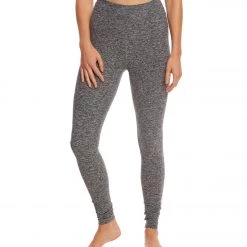Beyond Yoga Spacedye High Waisted Long Yoga Leggings Black/White