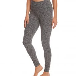Beyond Yoga Spacedye High Waisted Long Yoga Leggings Black/White
