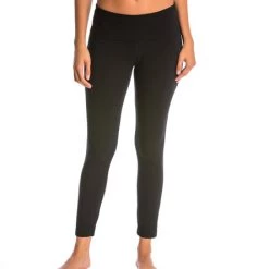 CLOTHING Hard Tail Contour Rolldown Cotton Yoga Leggings Black 13 CLOTHING Hard Tail Contour Rolldown Cotton Yoga Leggings Black