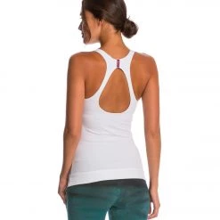 Hard Tail Tear Drop Yoga Tank Top White CLOTHING 10 Hard Tail Tear Drop Yoga Tank Top White CLOTHING