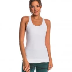 Hard Tail Tear Drop Yoga Tank Top White CLOTHING 13 Hard Tail Tear Drop Yoga Tank Top White CLOTHING
