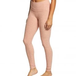 Beyond Yoga Spacedye High Waisted Long Yoga Leggings Rainwash Pink Shell