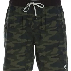 Vuori Men's Kore Yoga Shorts Olive Camo CLOTHING