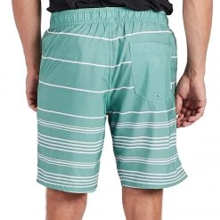 CLOTHING Vuori Men's Kore Yoga Shorts Aloe Stripe